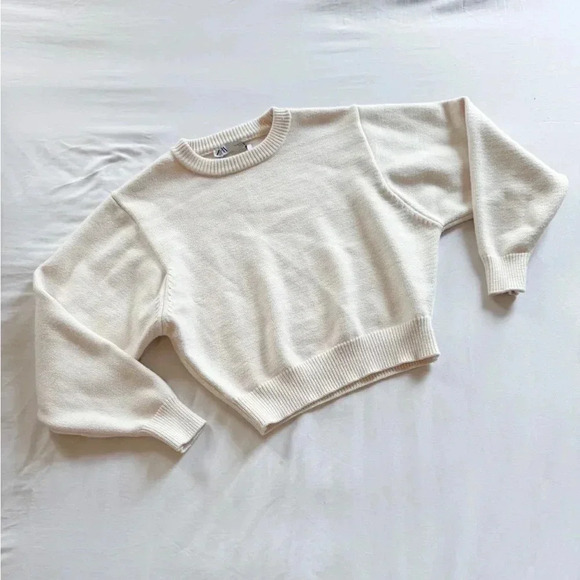 Zara Cropped Sweater size M - Picture 1 of 3